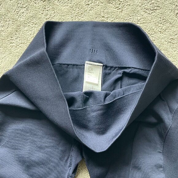 GAP FIT motion navy blue cropped compression leggings‎ size M NWOT - Picture 5 of 7